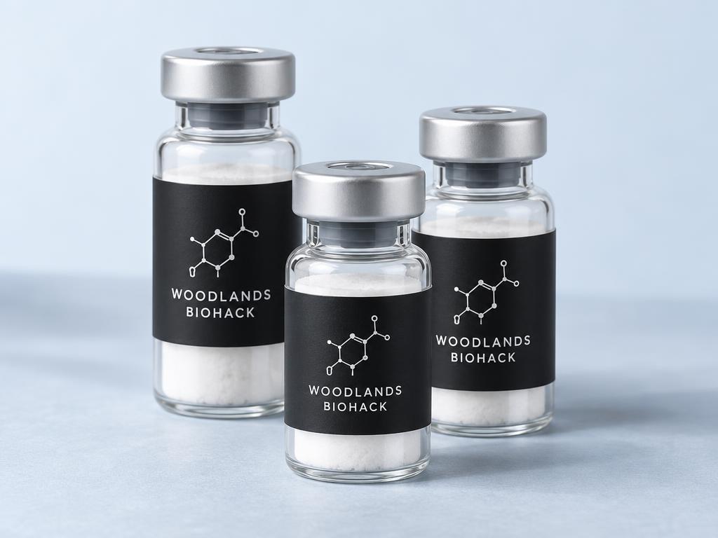 Woodlands Biohack Research Blends products